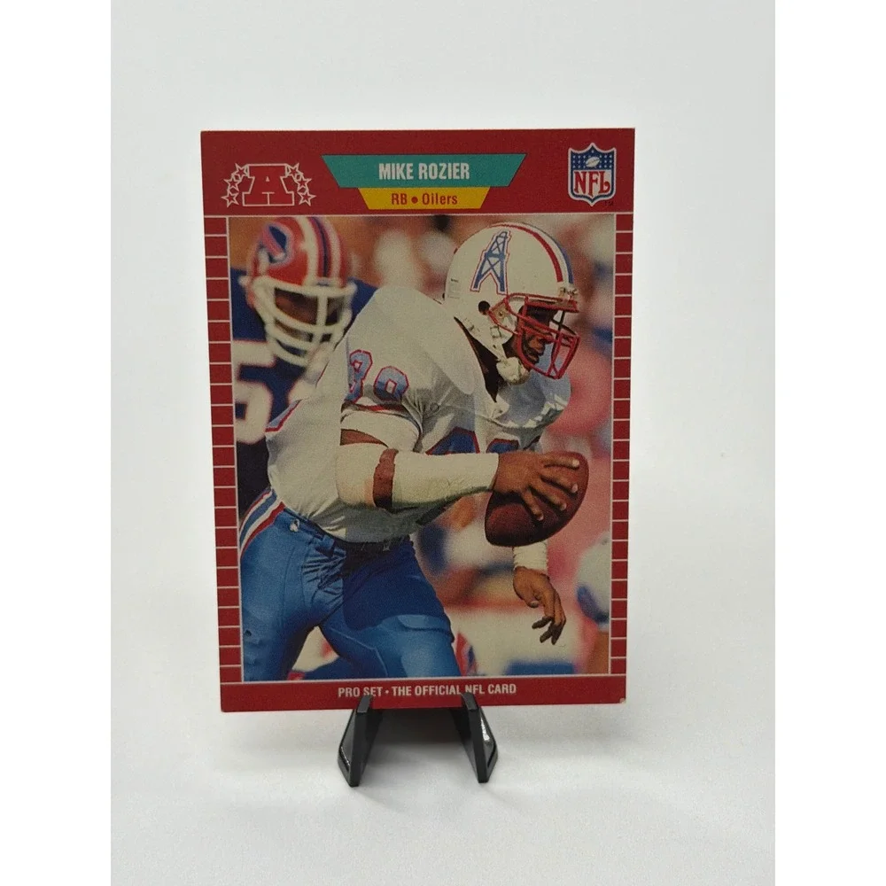 1989 Pro Set Mike Rozier 152 Houston Oilers Football Card Running Back RB